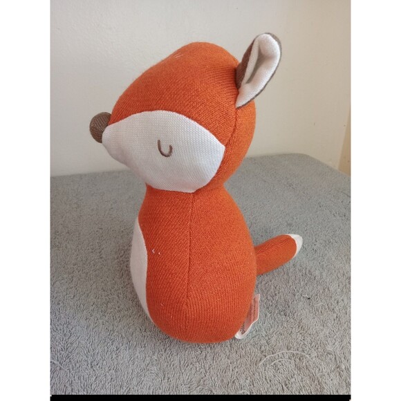 Pillowfort Fox Plush Forest Animal Shelf Sitting Doll Orange White 8.5 Inches - Picture 2 of 5